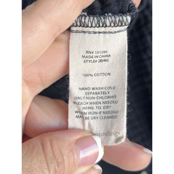 Soft Surroundings Escambia Gauze Tunic - Size Large - Black - Picture 7 of 7